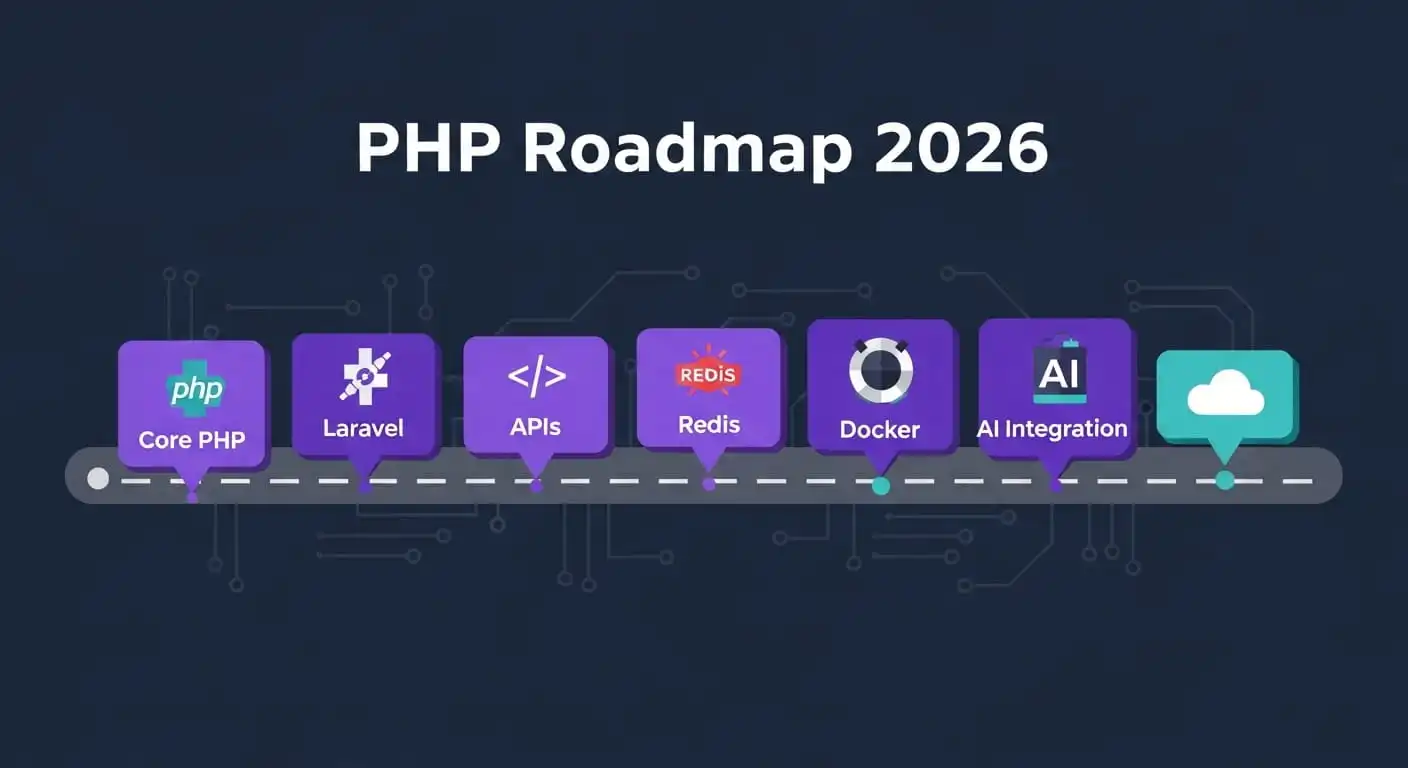PHP Developer Roadmap 2026: From Core PHP to AI-Powered Backend