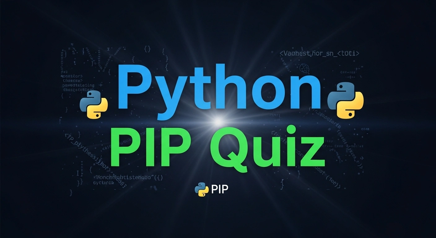 Python PIP Medium Level Quiz | CodePractice Quiz