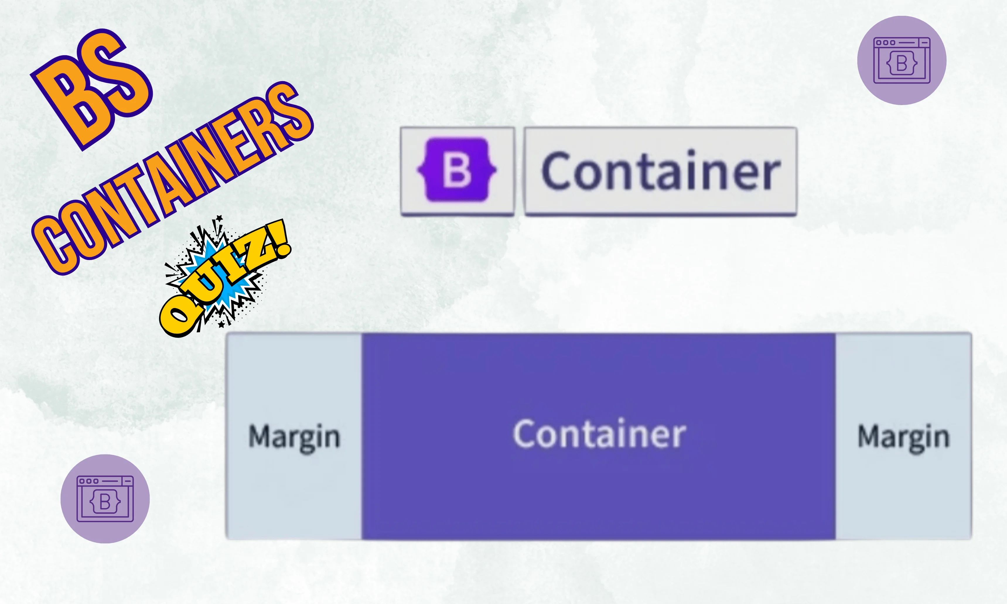 BS4 Containers Medium Level Quiz | Code Practice Quiz