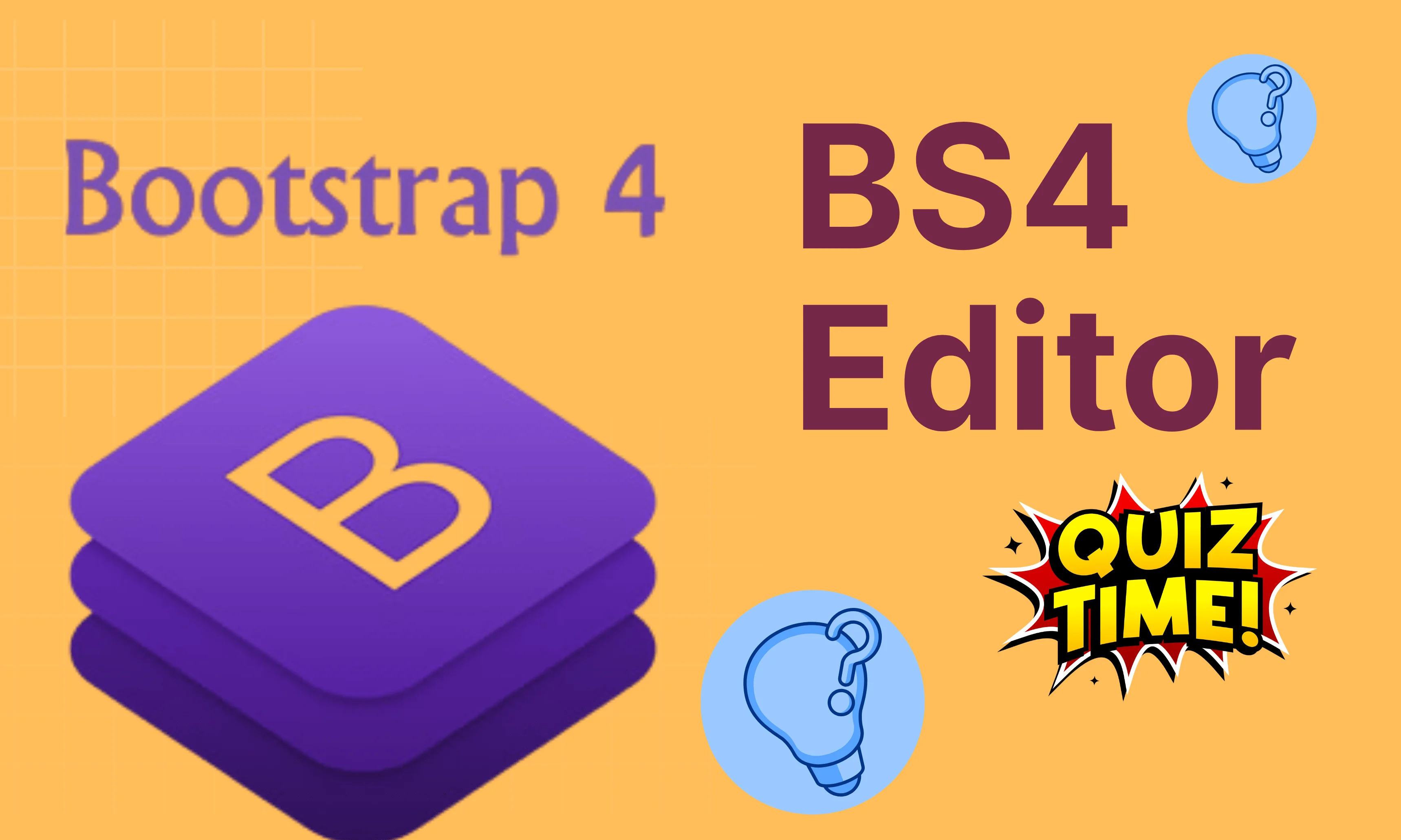 BS4 Editor Medium Level Quiz | Code Practice Quiz