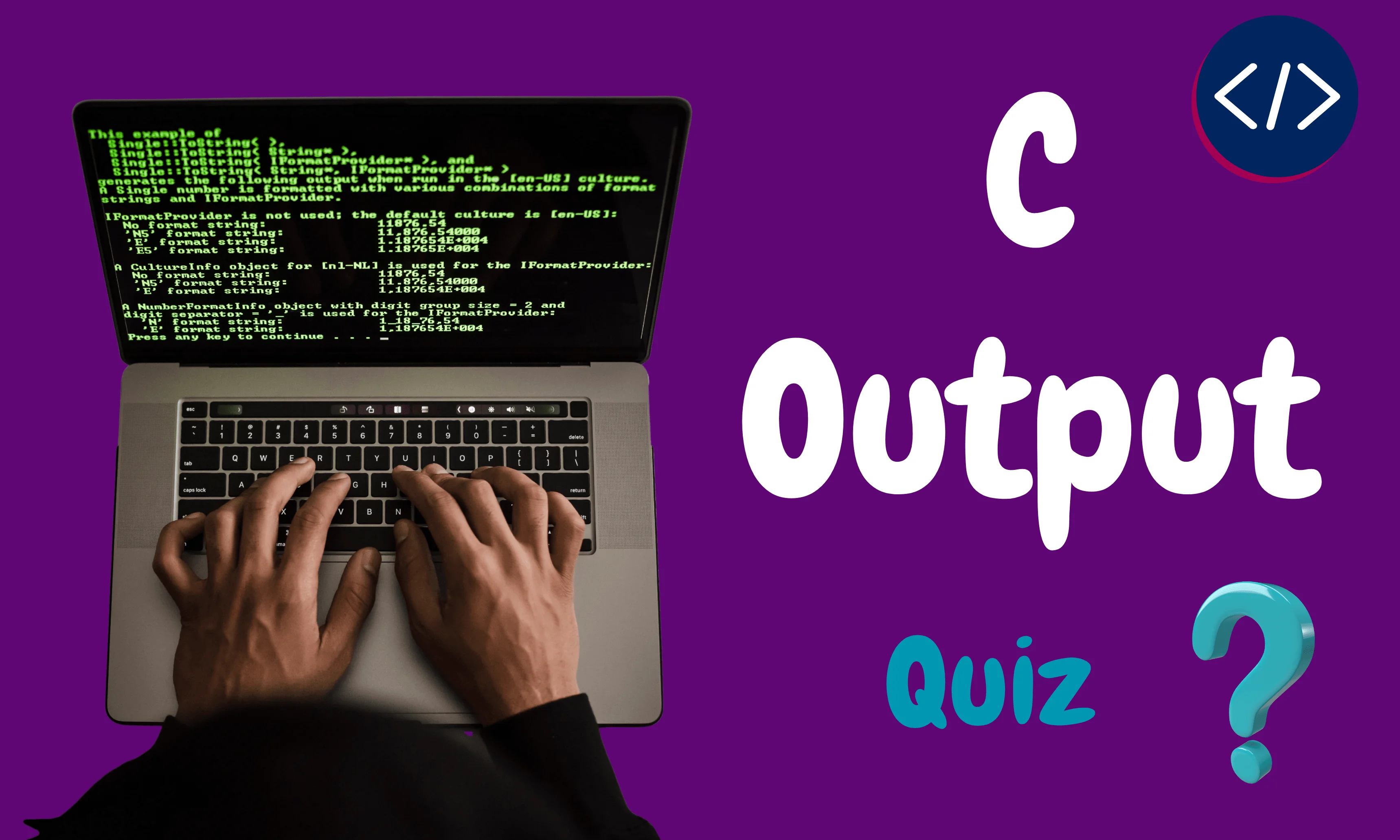 C Output Medium Level Quiz | Code Practice Quiz