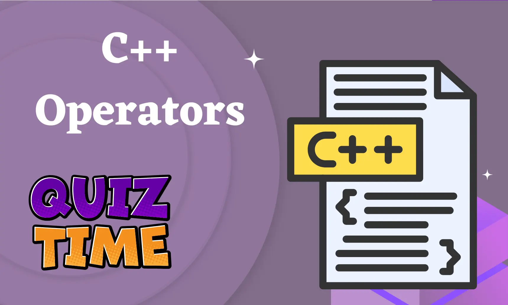 CPP Operatos Medium Level Quiz | Code Practice Quiz