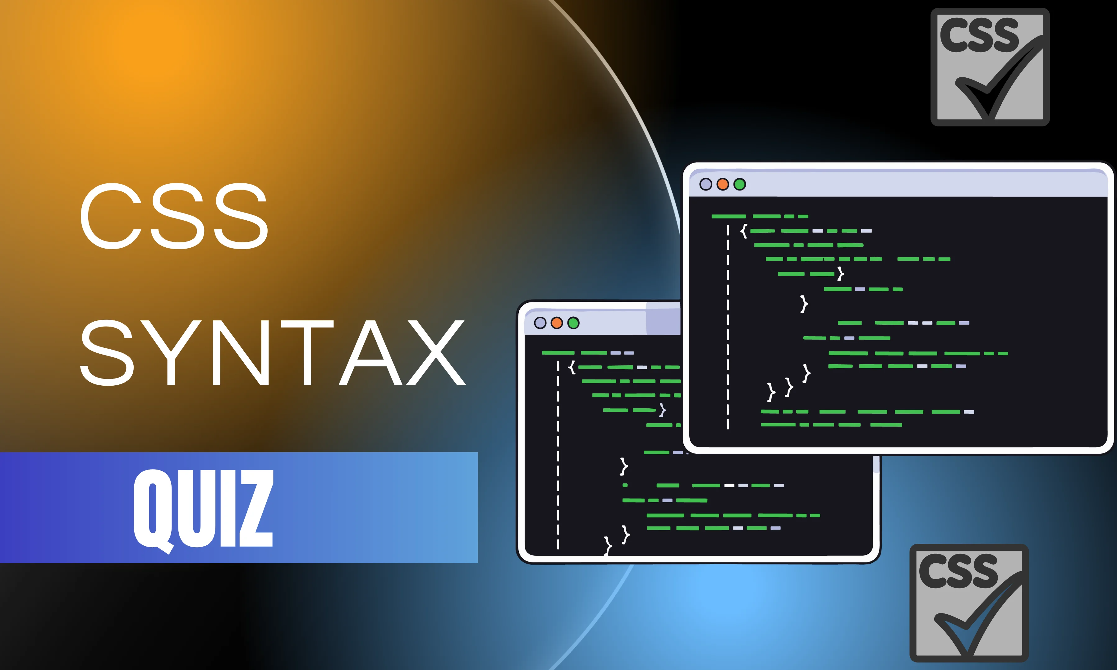 CSS Syntax Medium Level Quiz