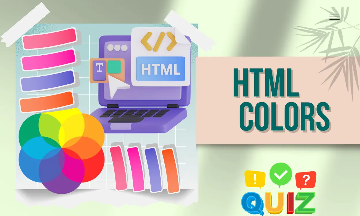 HTML Colors Medium Level Quiz | CodePractice Quiz