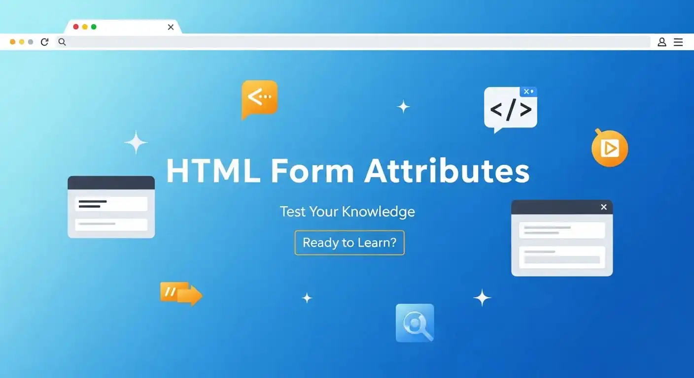 HTML Form Attributes Medium Level Quiz | CodePractice Quiz