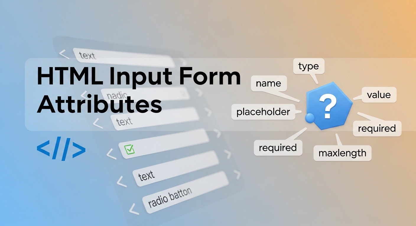 HTML Input Form Attributes Quiz | CodePractice Quiz