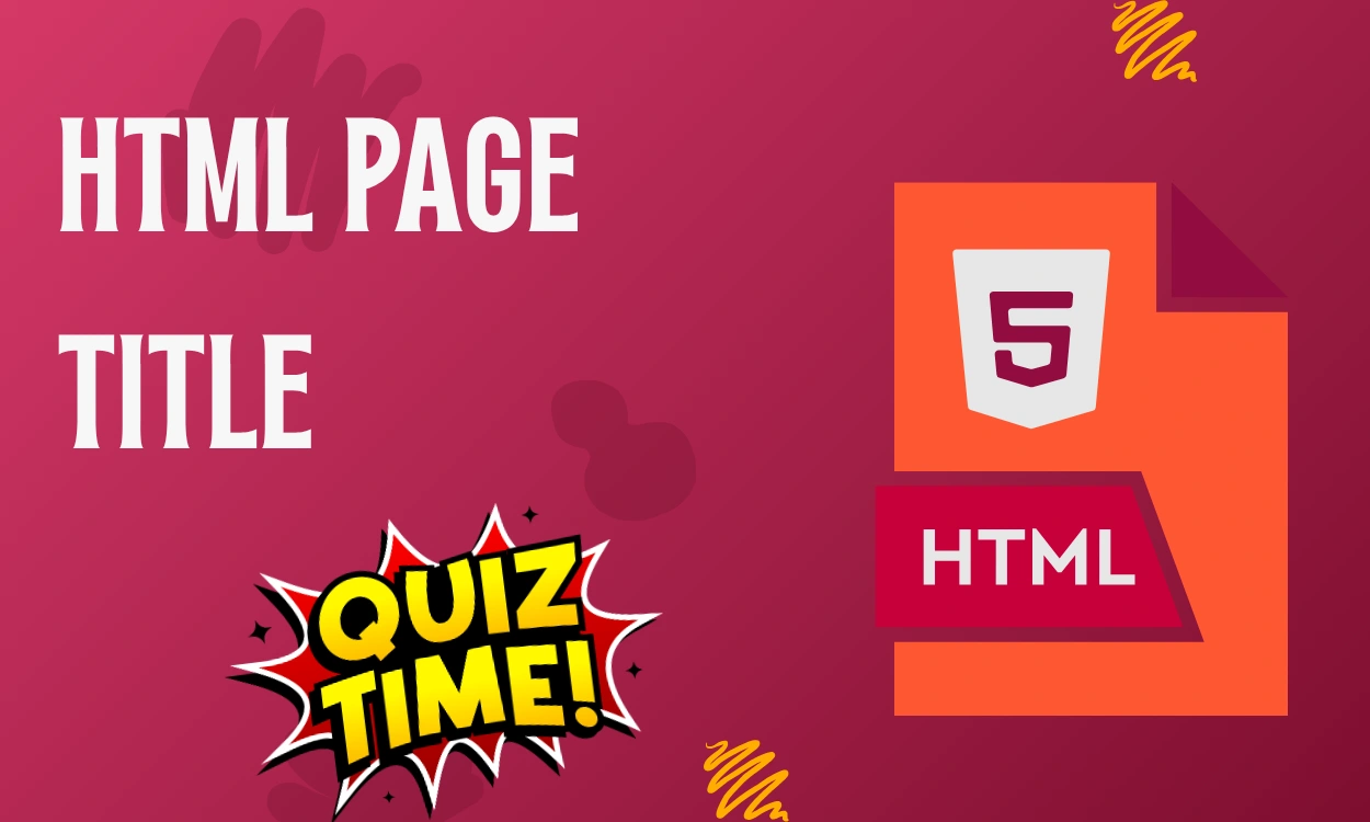 HTML Page Title Medium Level Quiz | CodePractice Quiz