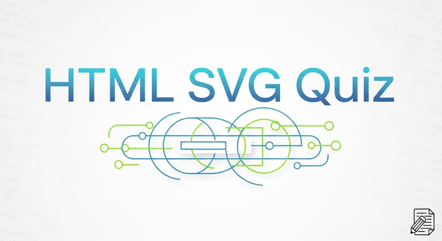 Play HTML SVG Medium level quiz with CodePractice