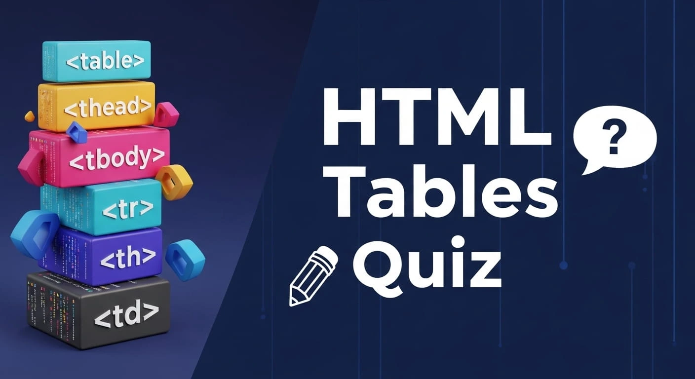 HTML Tables Medium level quiz | CodePractice Quiz