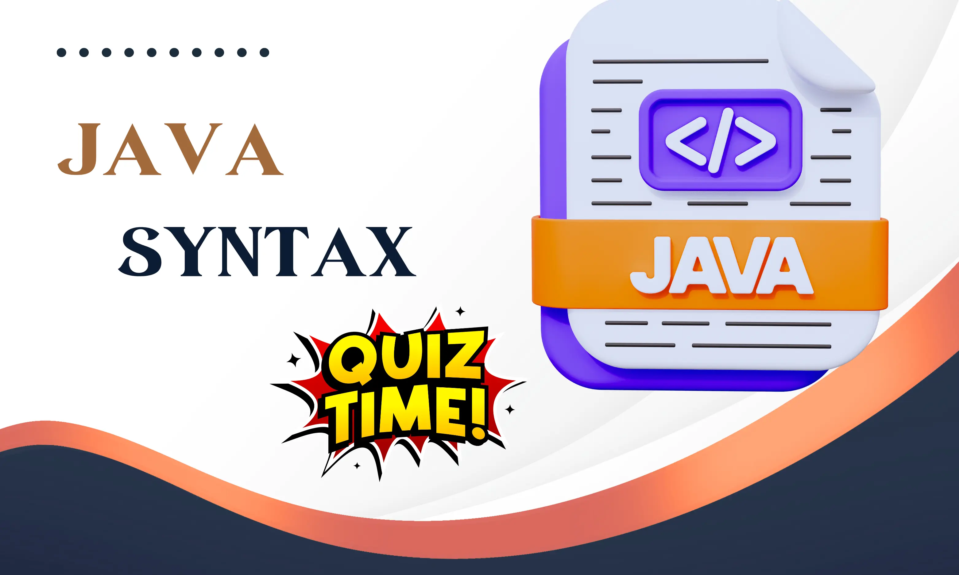 Java Syntax Medium Level Quiz | Code Practice Quiz