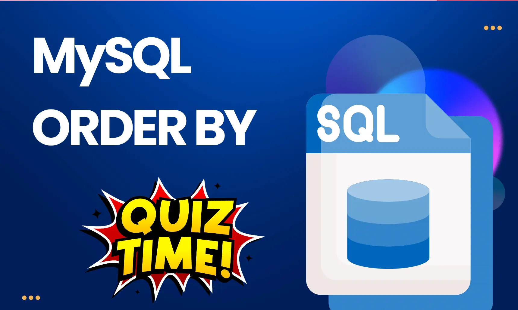 MySQL ORDER BY Medium Level Quiz | Code Practice Quiz