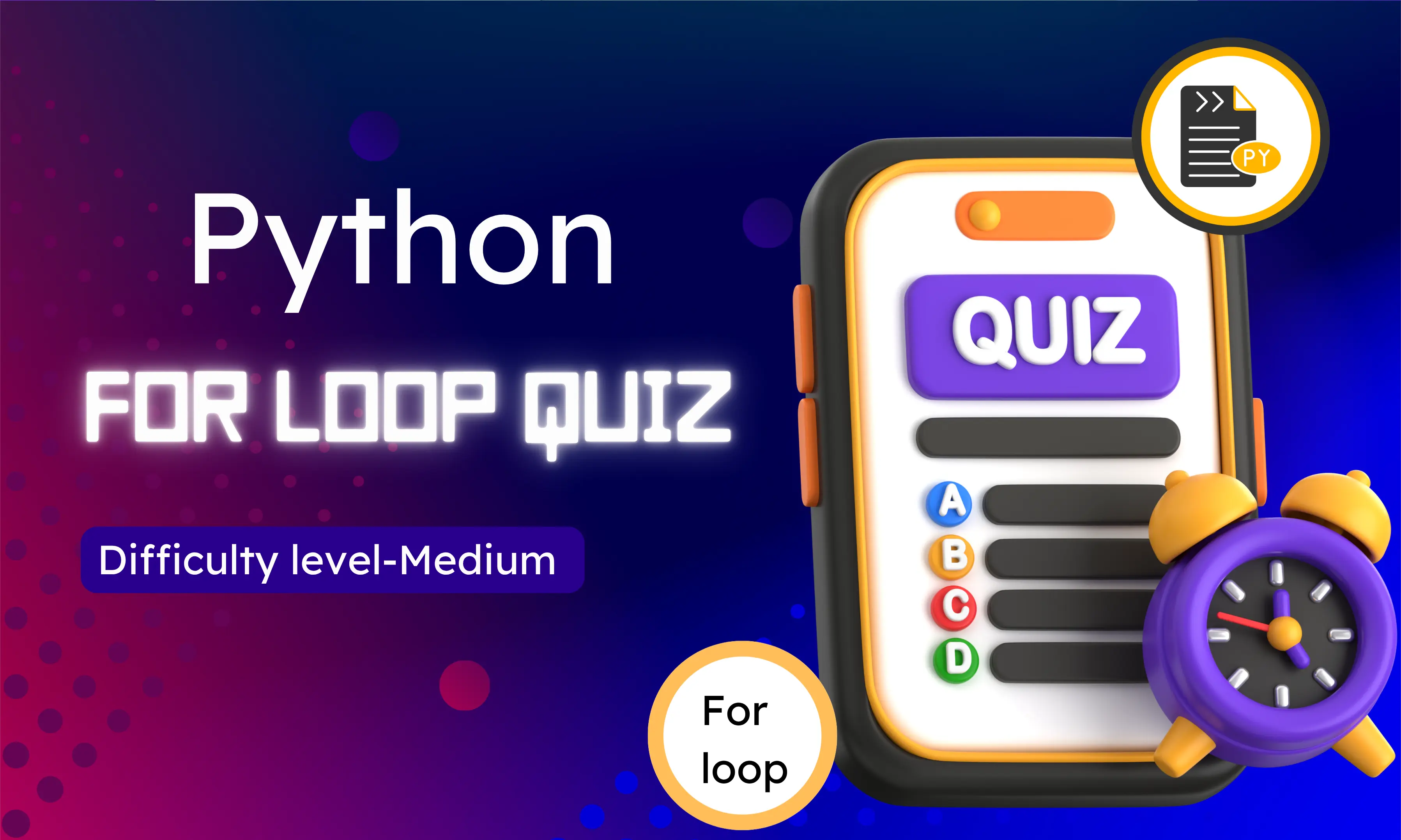 Python For Loop Medium Level