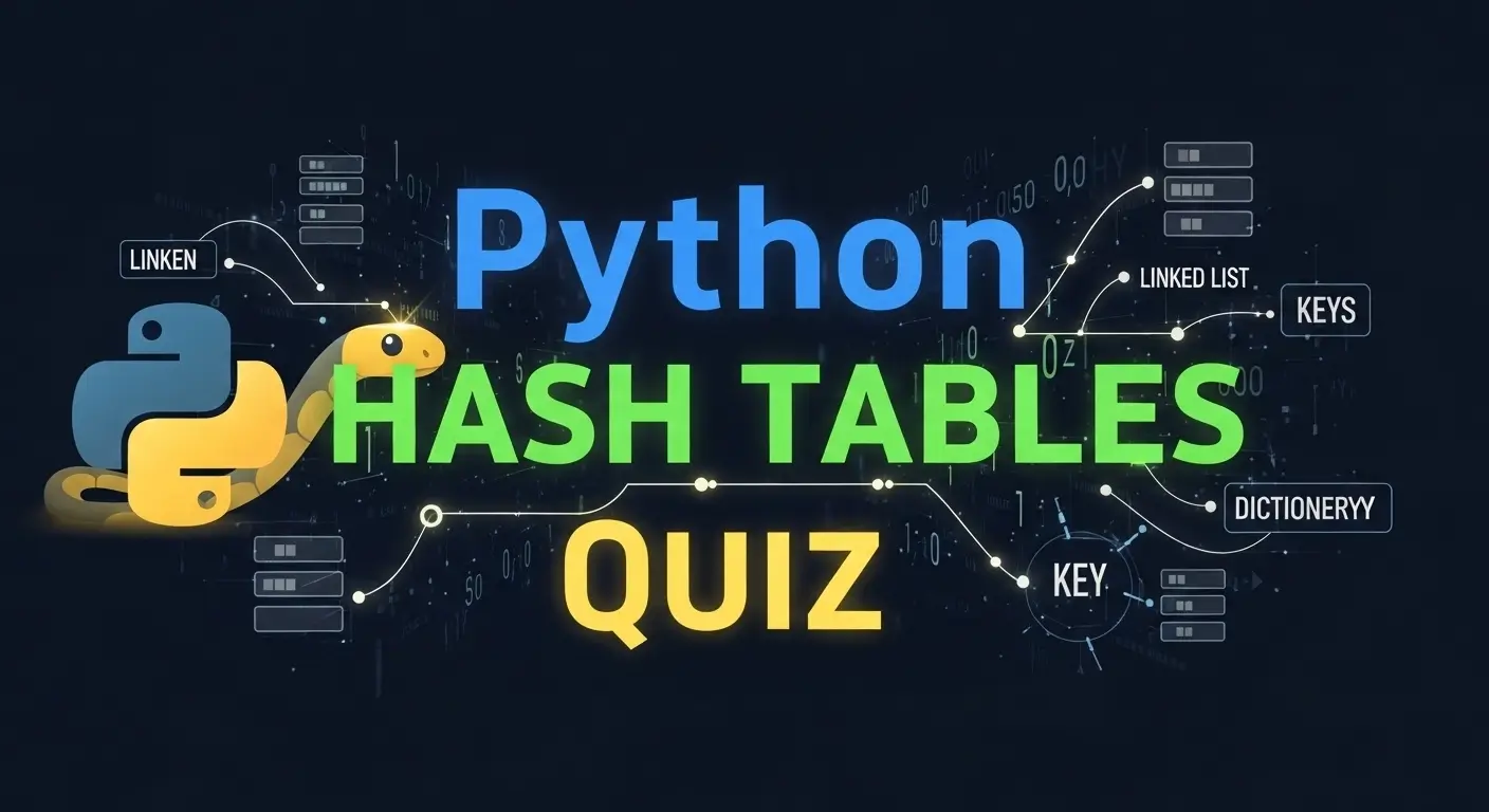 Python Hash Tables Medium Level Quiz | CodePractice Quiz