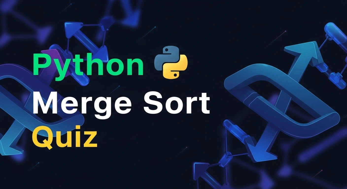 Python Merge Sort medium level quiz | CodePractice Quiz